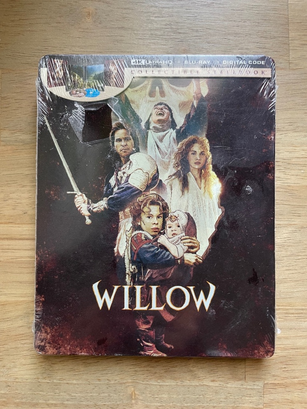 Willow (Collectible SteelBook) 4K Ultra HD Blu-ray, Sealed, Brand New